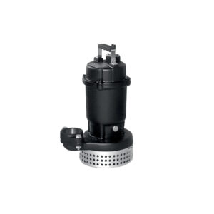 Submersible pump with semi-open impeller