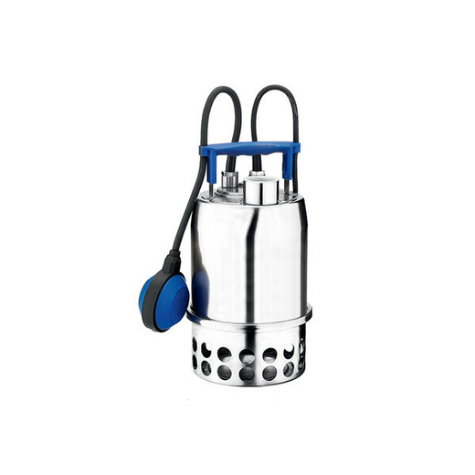 Submersible pump made entirely of AISI 304 stainless steel