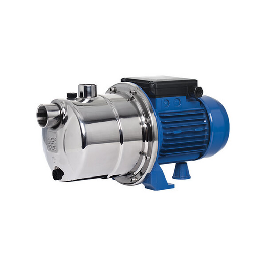 JEX-Self-priming centrifugal surface pump in AISI 304 stainless steel, suitable for domestic use